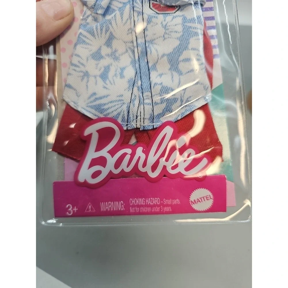 Mattel 2020 Ken‎ Hawaiian Fashion Pack- shirt, pants, shades & Beach Accessories